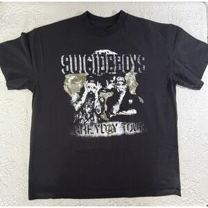 Suicideboys Black T Shirt 2024 Greyday Tour G59 $uicideboy$ Rap Tee Mens Size XL